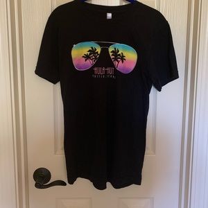 American Apparel Hula Hut Austin Graphic Tee